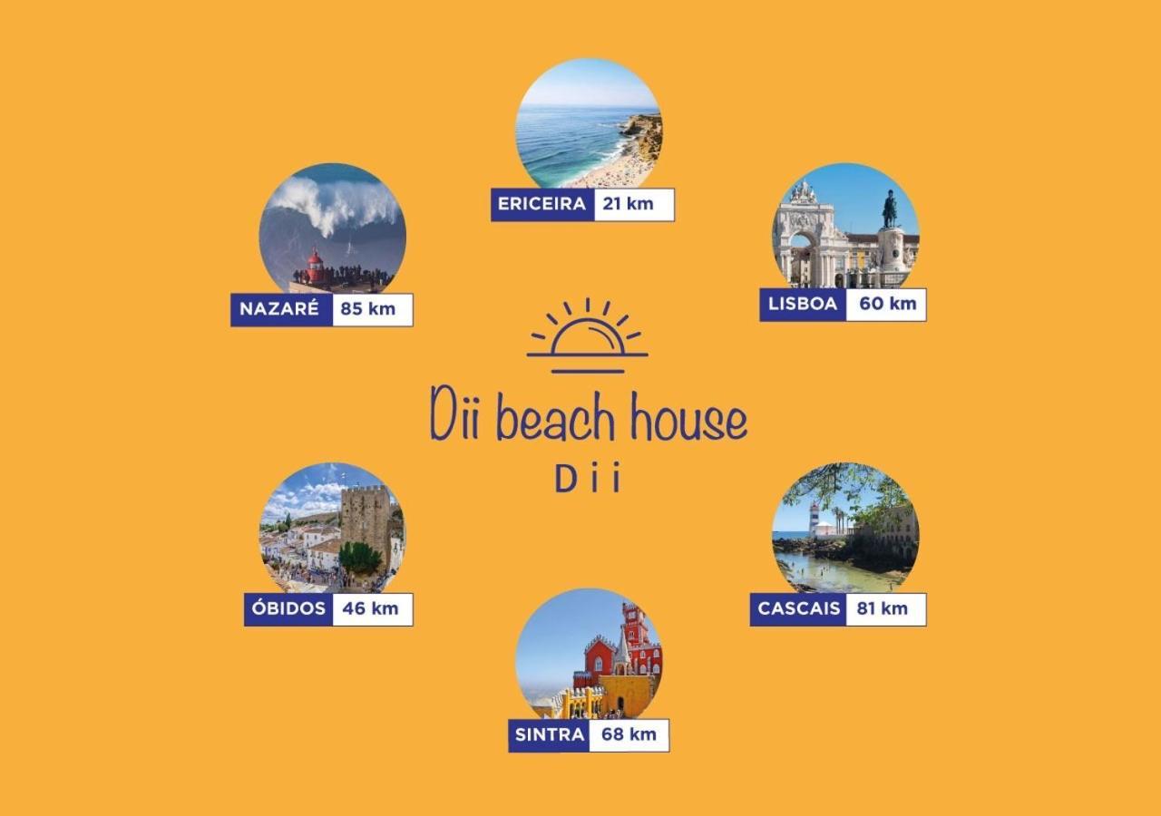 Dii Beach House - Moradia Bi-Familiar Com Piscina Aquecida Torres Vedras Ngoại thất bức ảnh